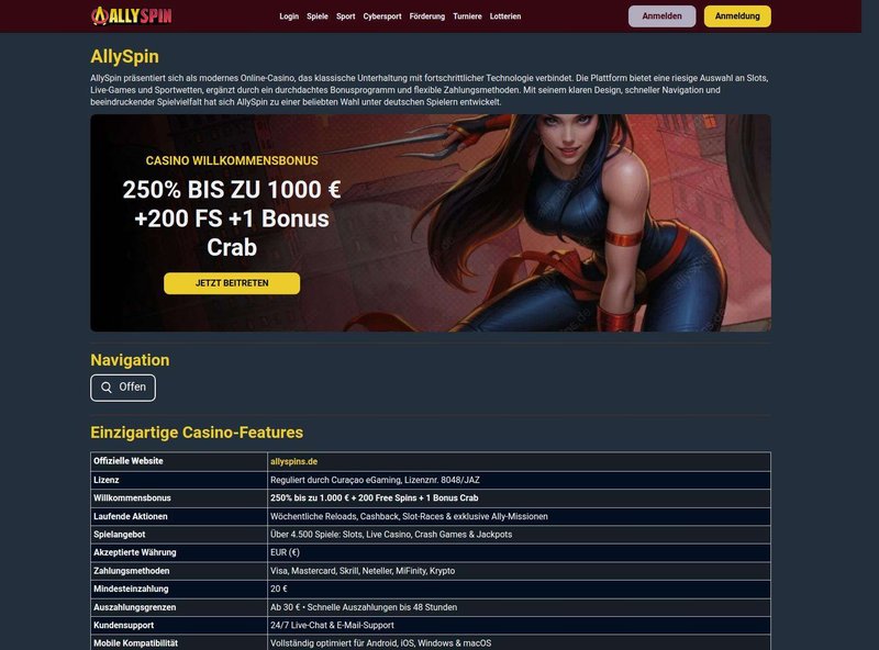 Explore allyspin casino Explore allyspin casino
